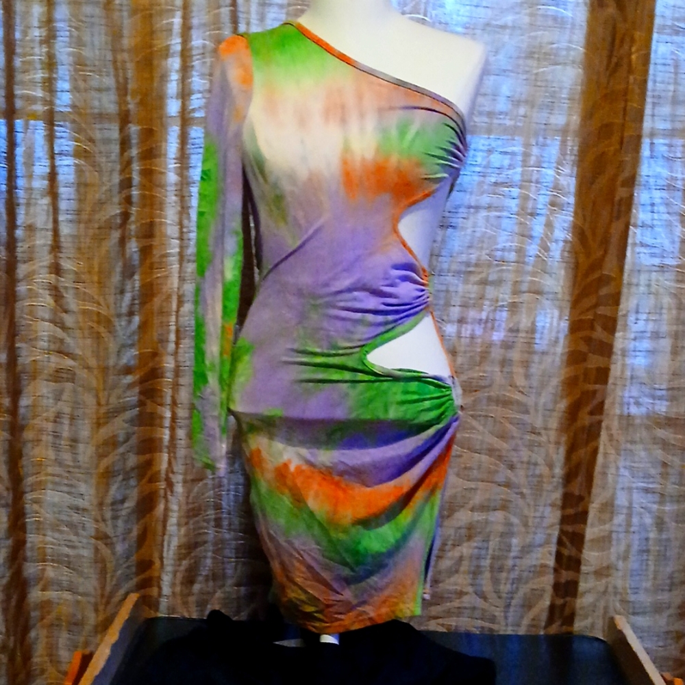 Sexy Tie Dye Dress Size Small